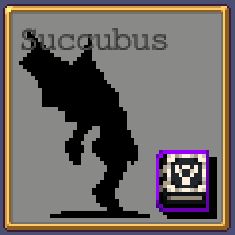 Succubus shaded icon in Vampire Survivors.