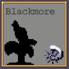 Blackmore shaded icon in Vampire Survivors.