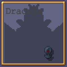 Megalo Dracula locked 8-bit icon in Vampire Survivors.