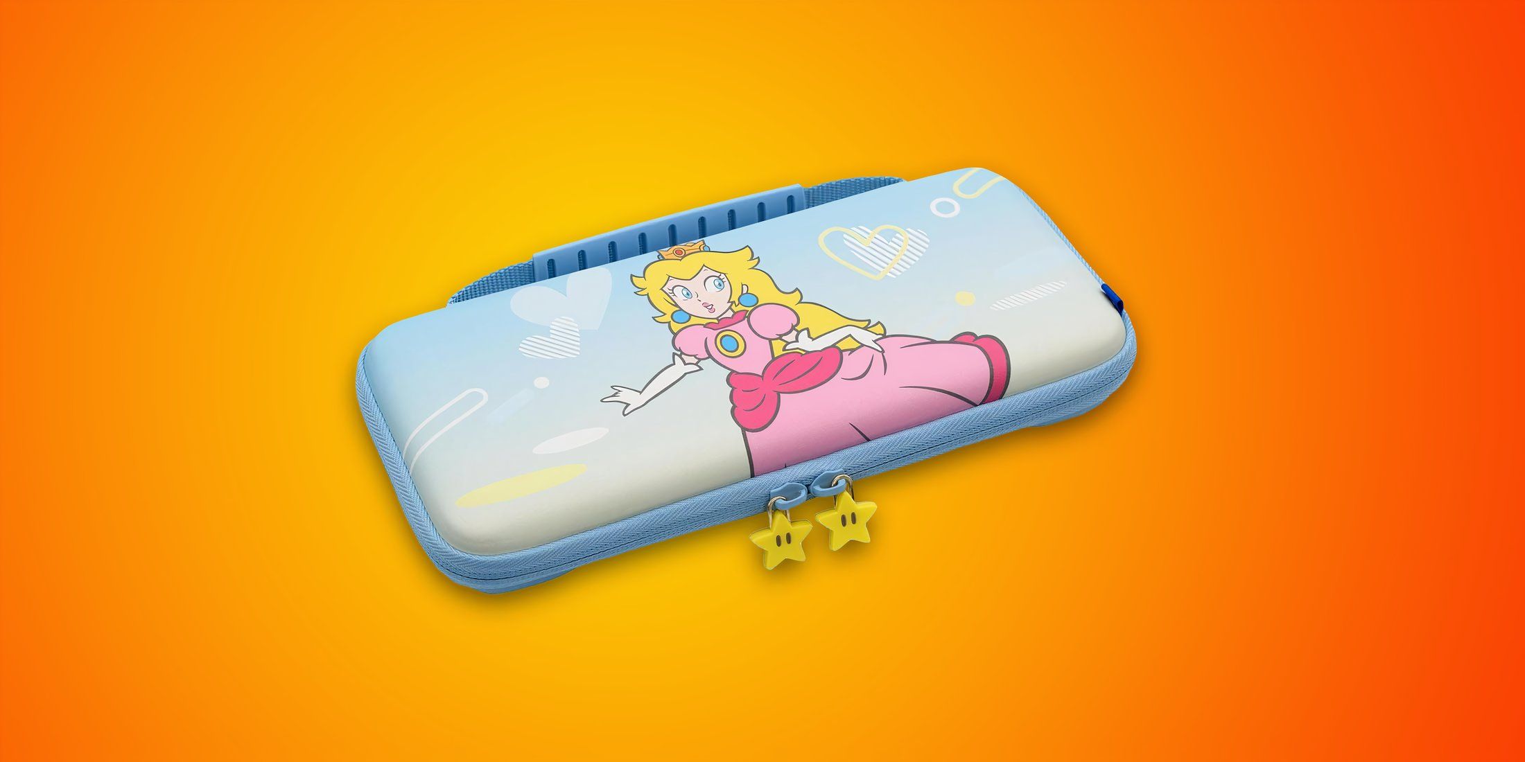 The New City Pop Peach Edition Nintendo Switch Carrying Case is SO Cute!