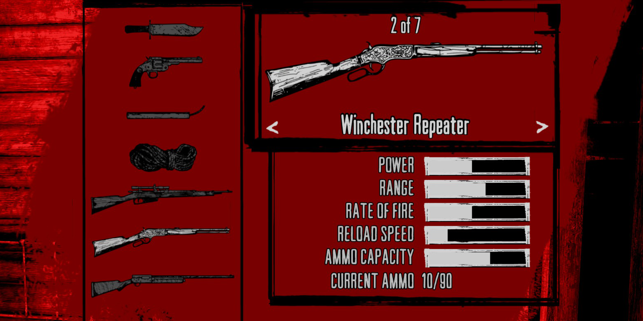 Red Dead Redemption Best Early Weapons Winchester Repeater