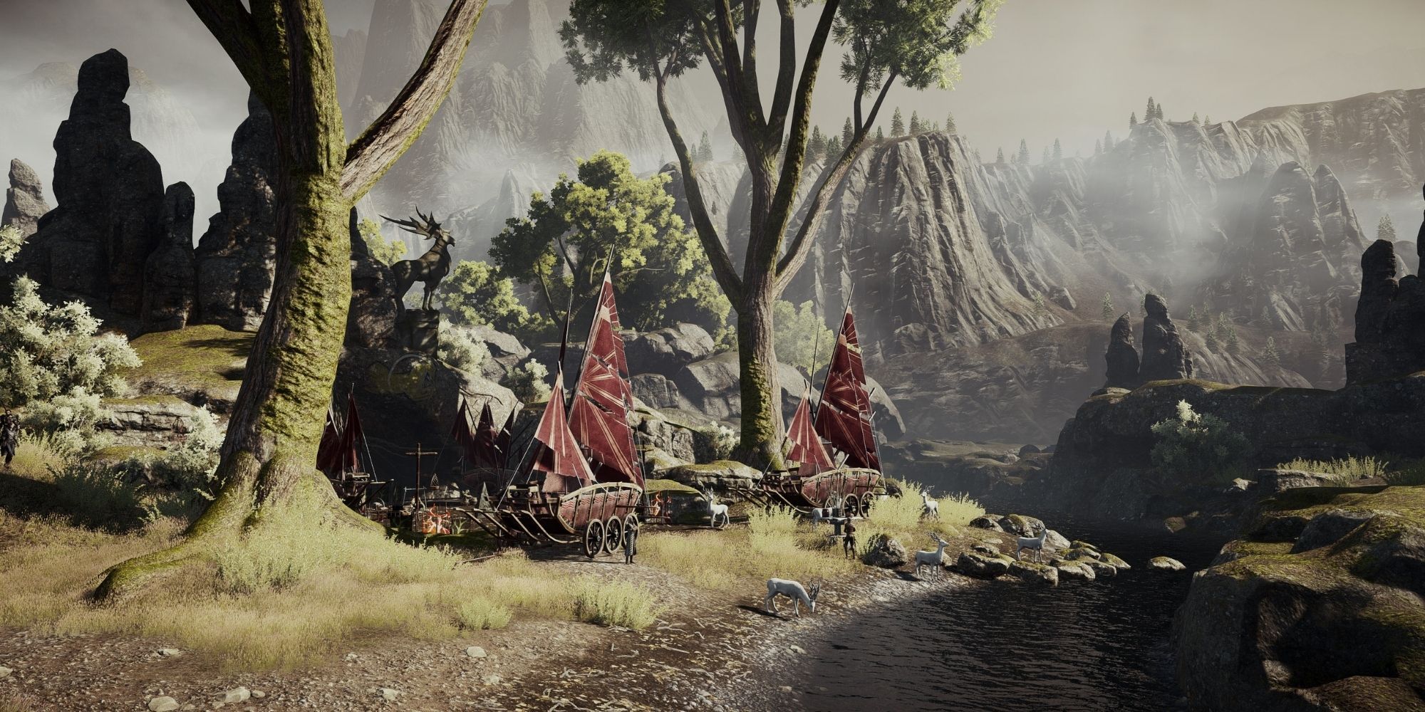 Dragon Age Inquisition - Dalish Camp in the Exalted Plains