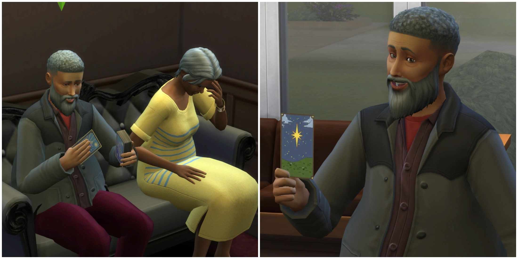 the sims 4 reading tarot deck