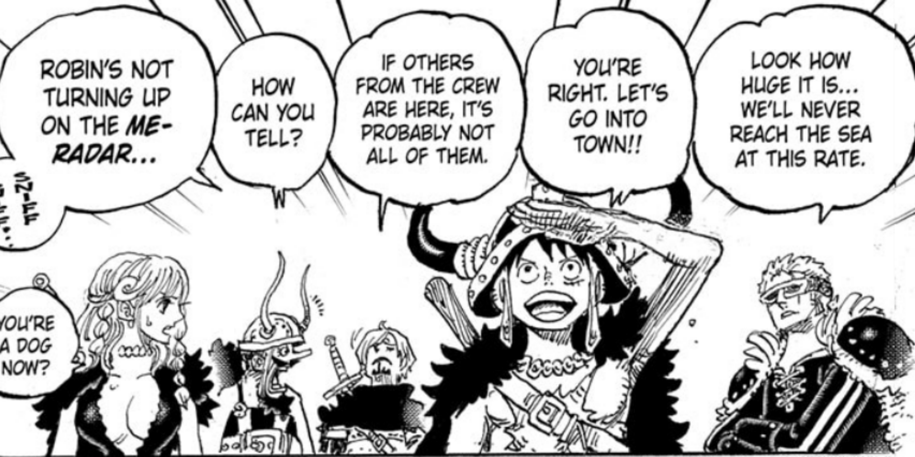 straw hats exploring one piece 1131