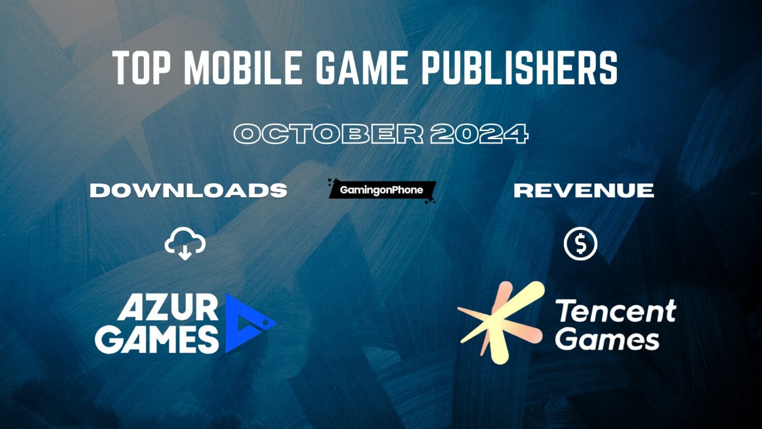 Top mobile game publishers October 2024