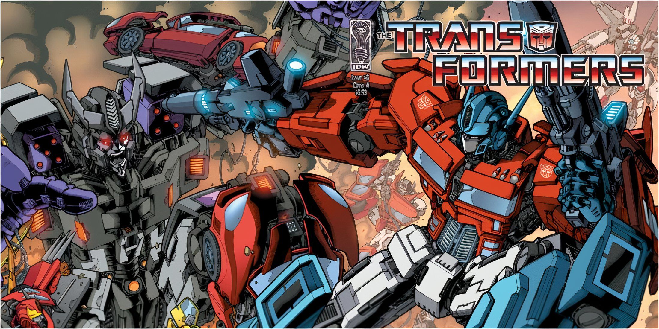 Transformers IDW Comic Cover