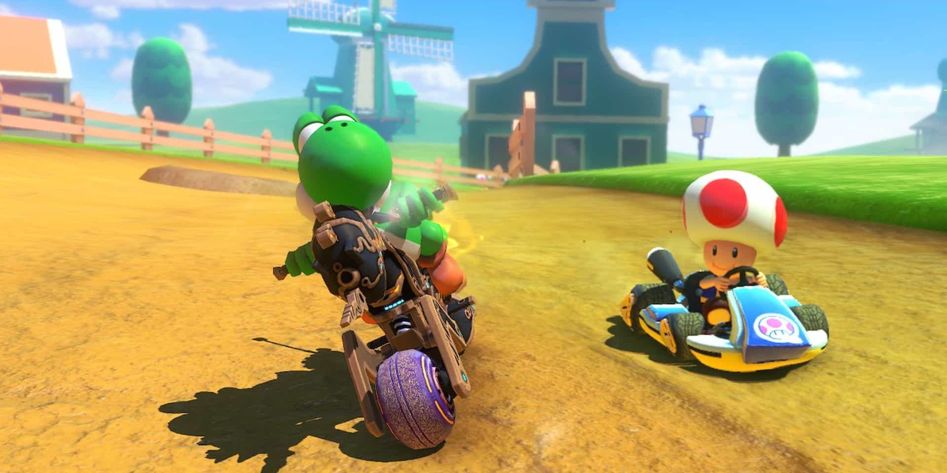 Mario Kart 8 Deluxe Yoshi Toad 