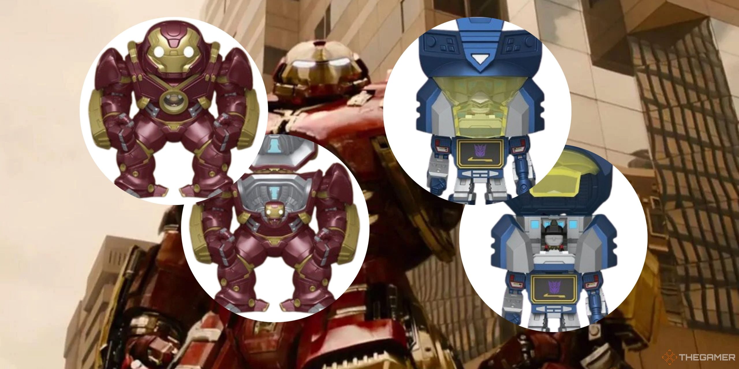 Transformers' Soundwave And Hulkbuster Funko Pops Have Bitty Pops Inside