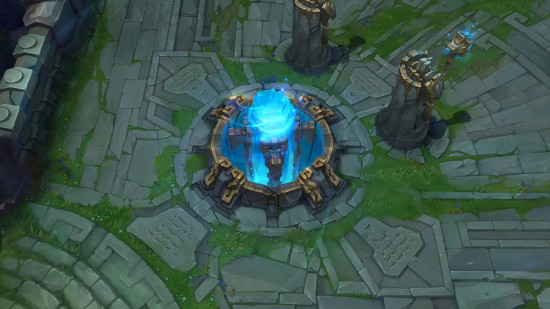 League of Legends Mythic Shop Nexus Finishers: the blue side Nexus