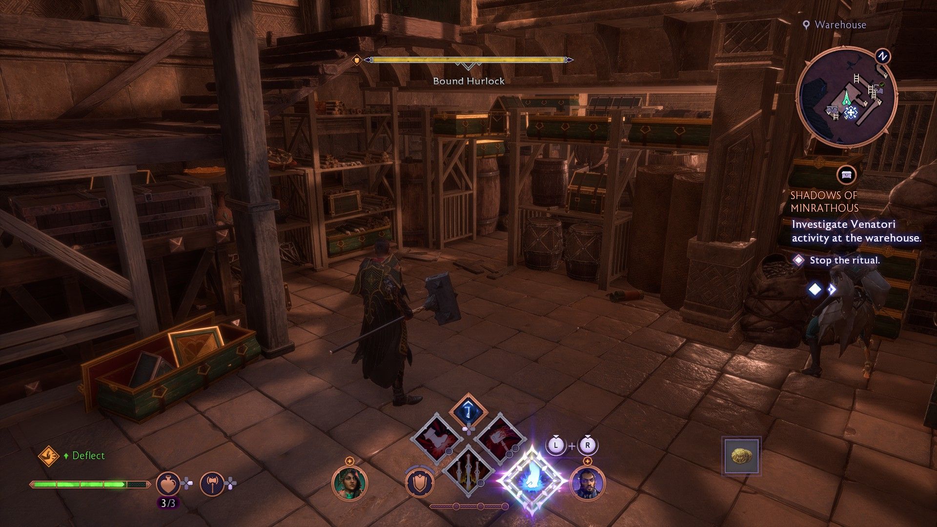 Blocked passage in the warehouse in DA:V Shadows of Minrathous quest