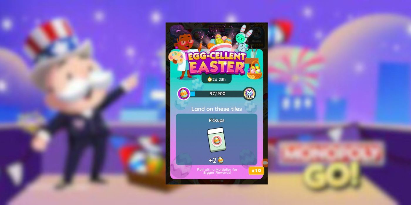 The Egg-cellent Easter event in Monopoly GO