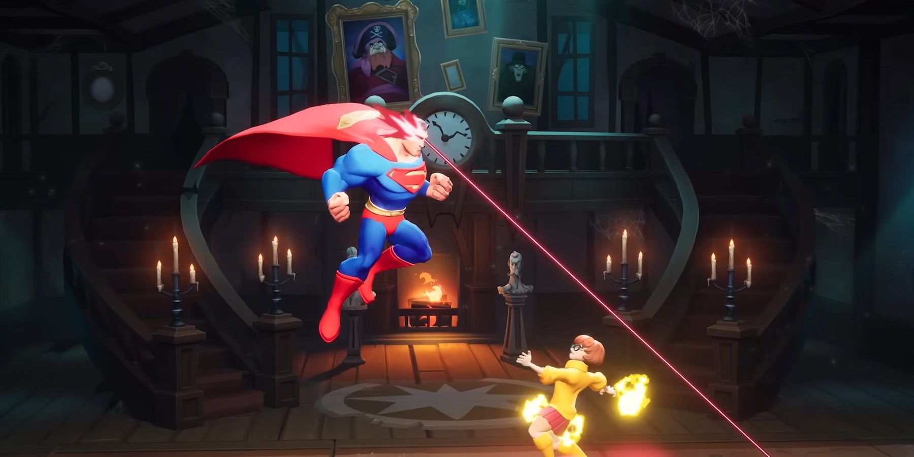 MultiVersus Superman Fighting Velma