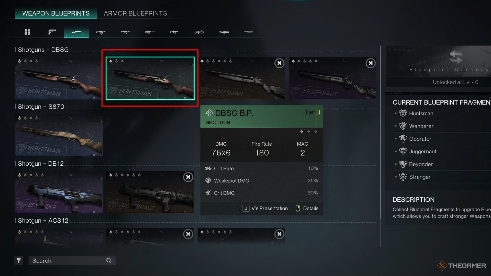 Showcasing DBSG's Weapon Blueprint in Once Human.