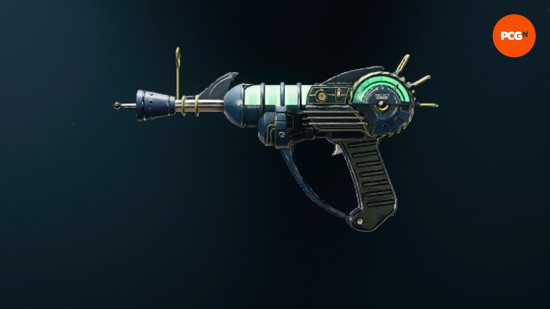 The Ray Gun PJ-SRU skin, one of the rewards for completing the Liberty Falls main quest in Black Ops 6 Zombies.