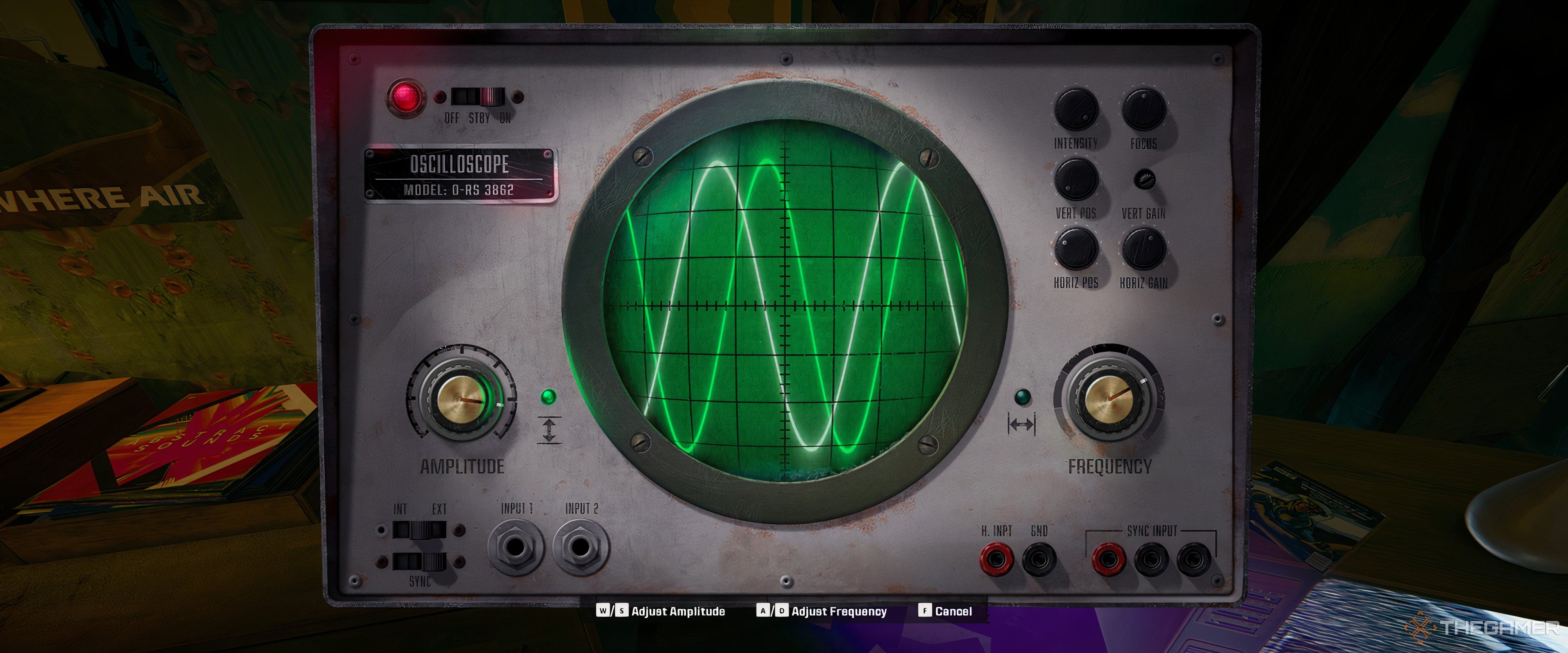 The radio tuning minigame in the safe house puzzle in Call of Duty: Black Ops 6.