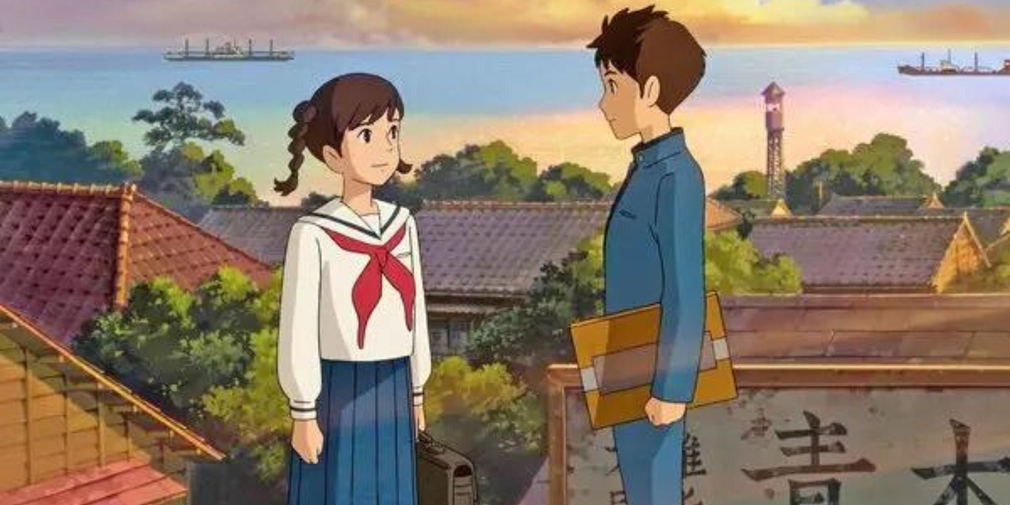 Umi and Shun in From Up on Poppy Hill 