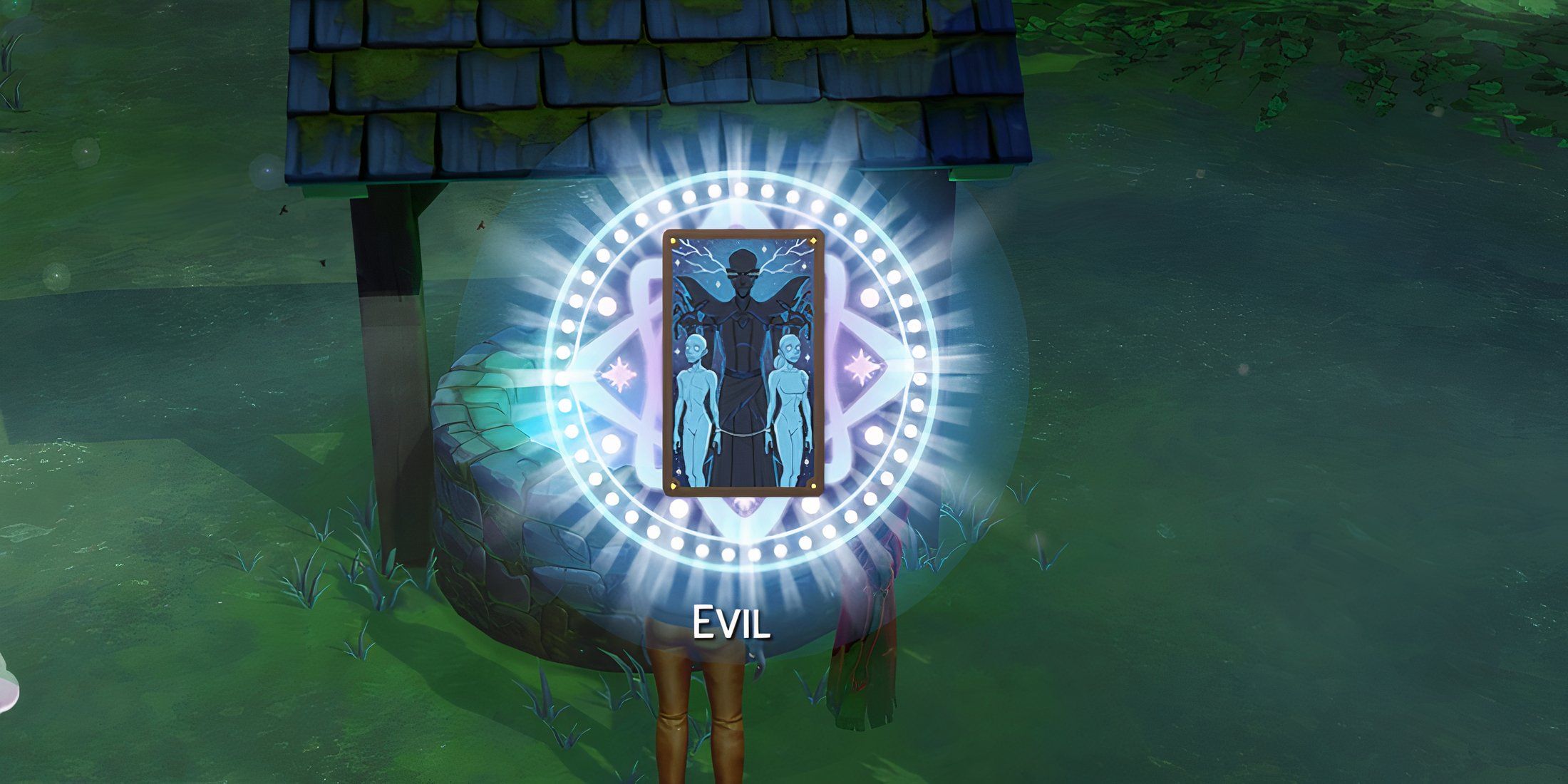 evil tarot card in sims 4