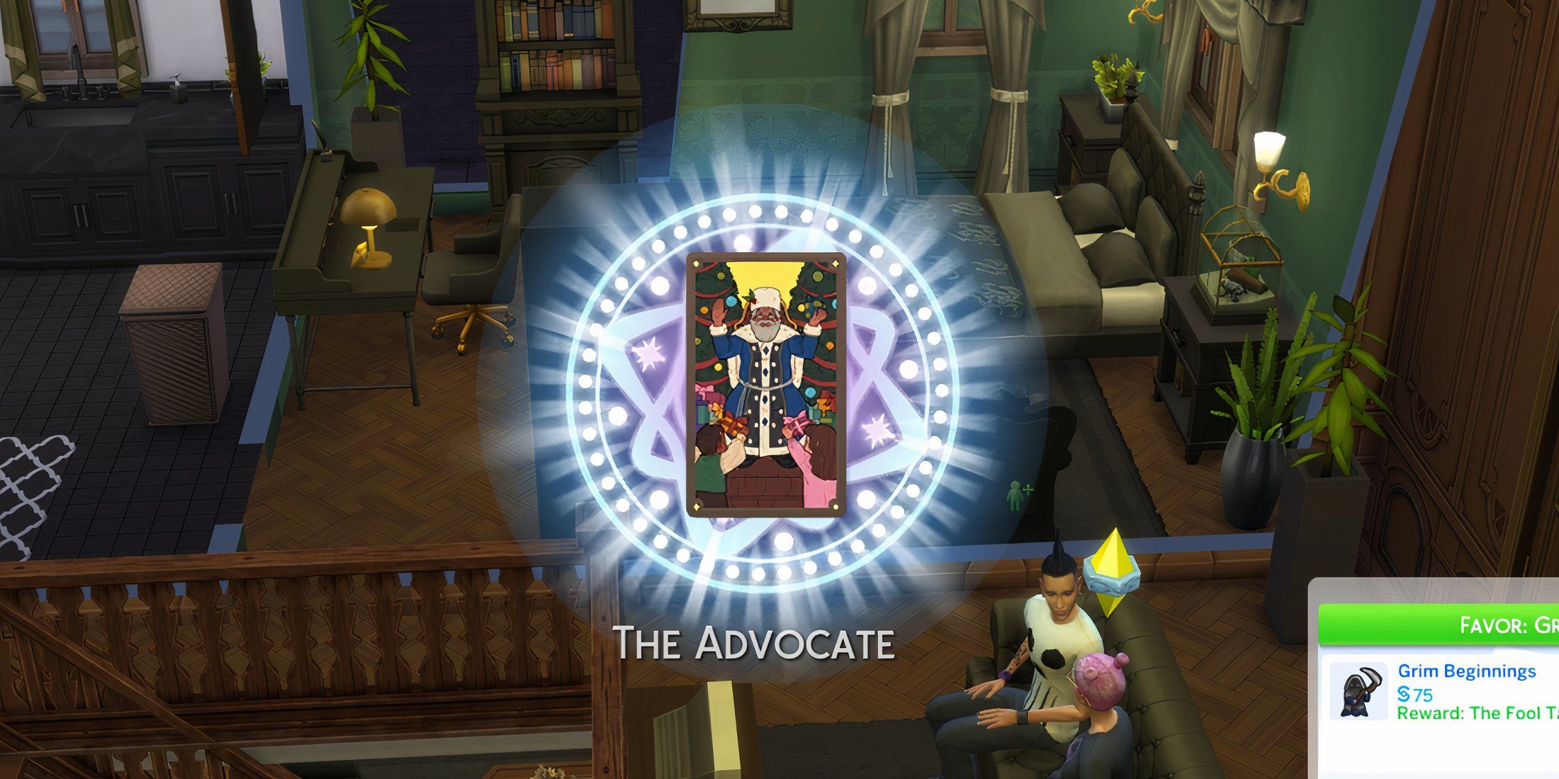 the advocate tarot card