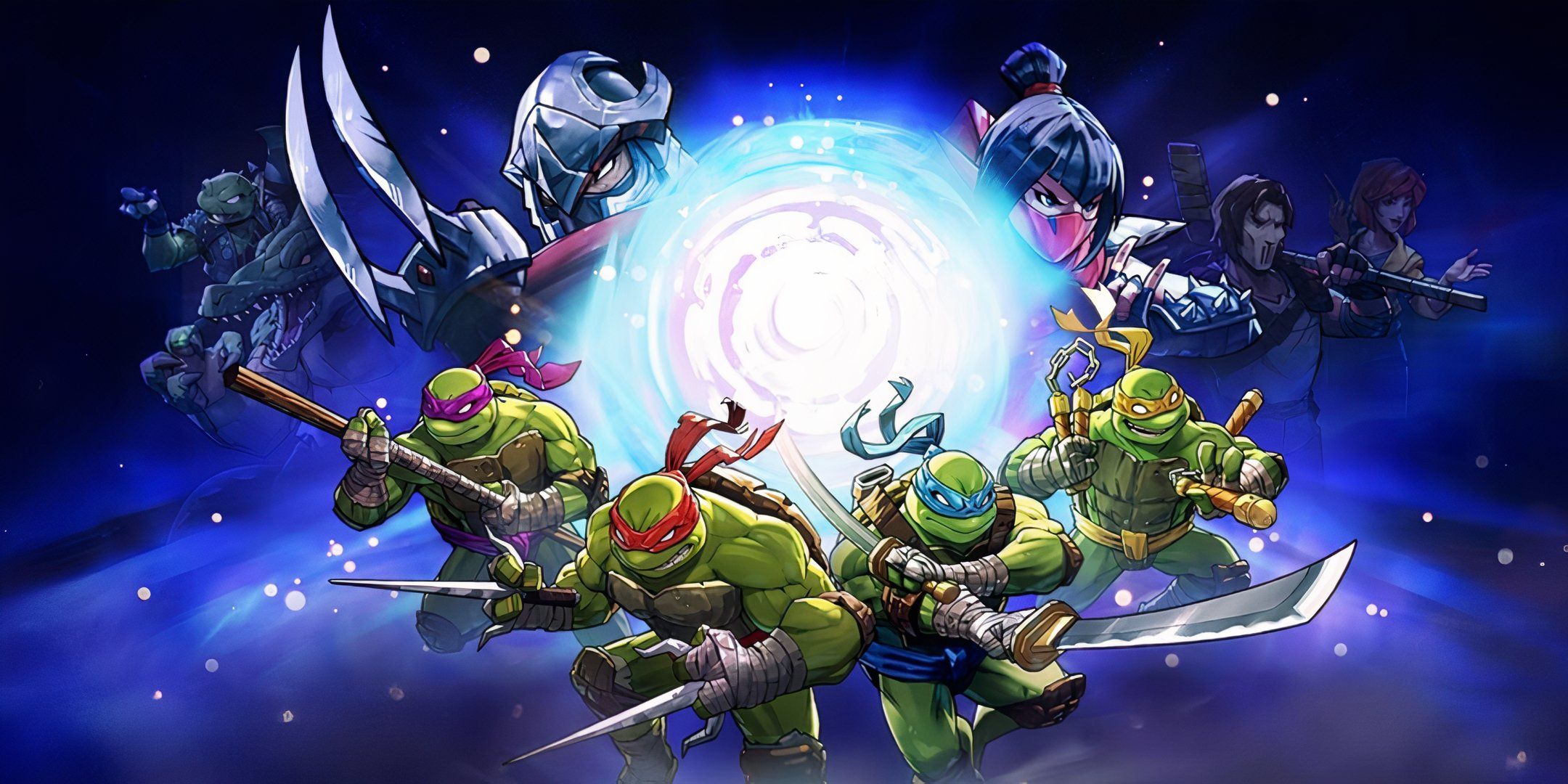 Key art for Teenage Mutant Ninja Turtles: Splintered Fate.