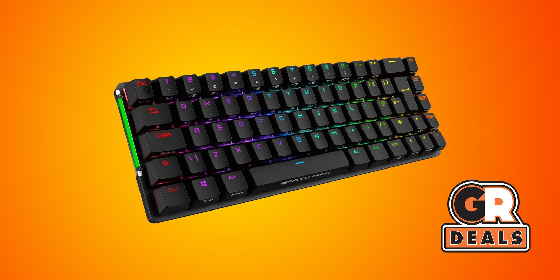 Grab High-End Asus Gaming Keyboard at Record-Low Price