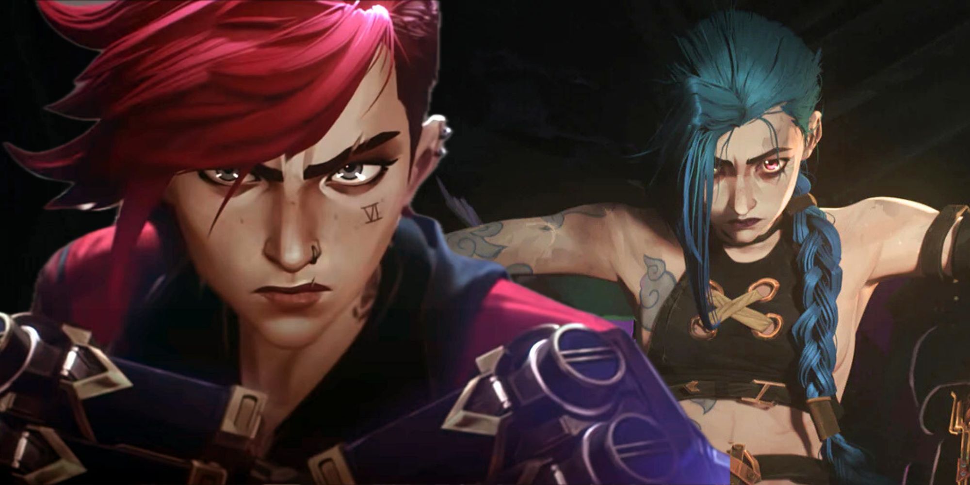 Arcane Vi and Jinx Season 1