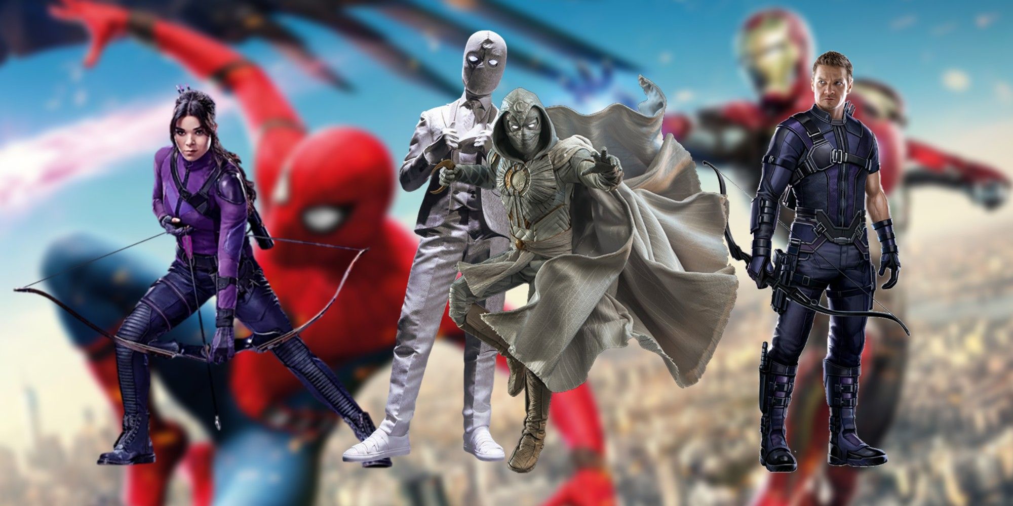 spider-man iron man hawkeye moon knight