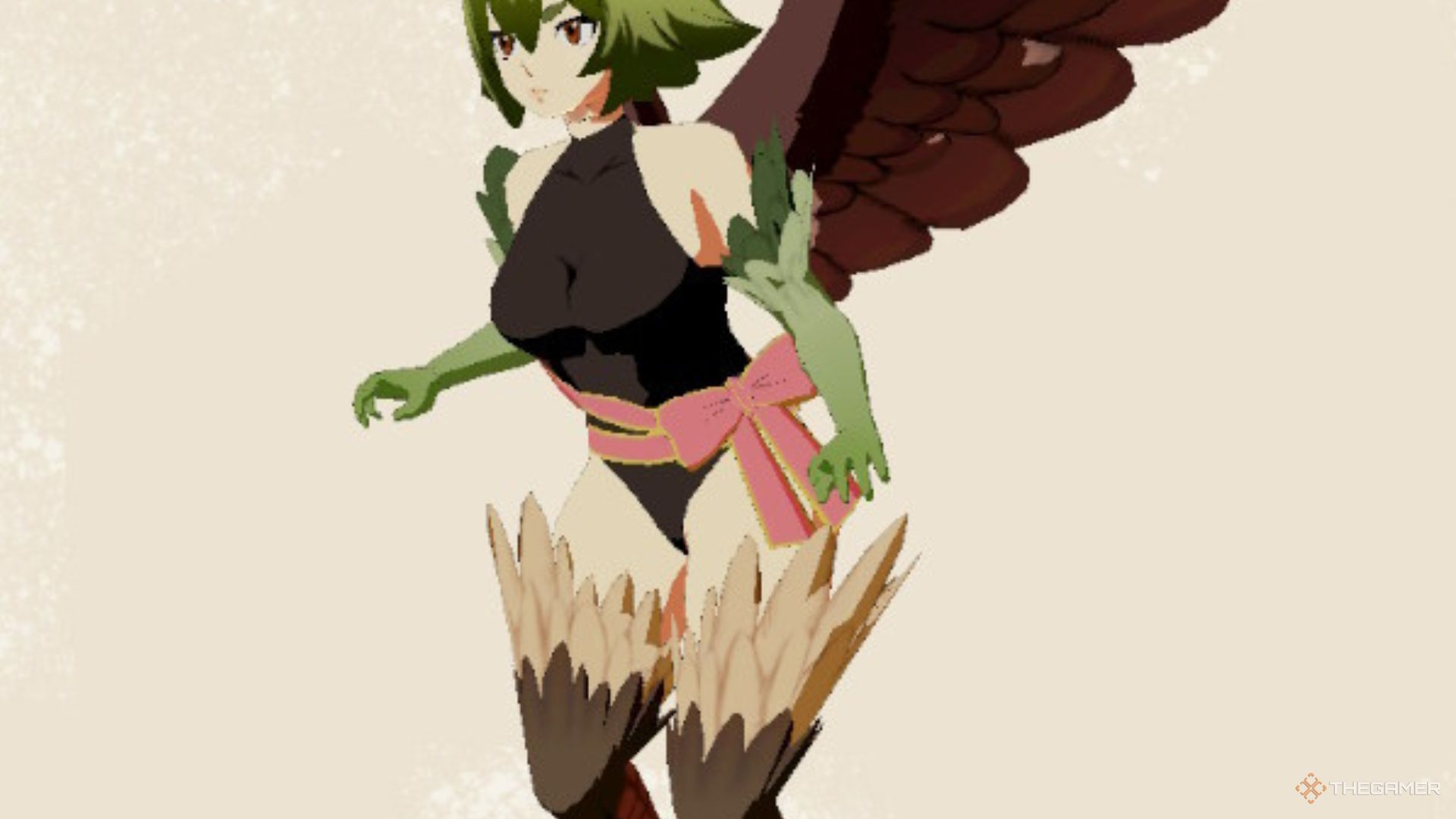 The forest harpy is shown in farmagia.