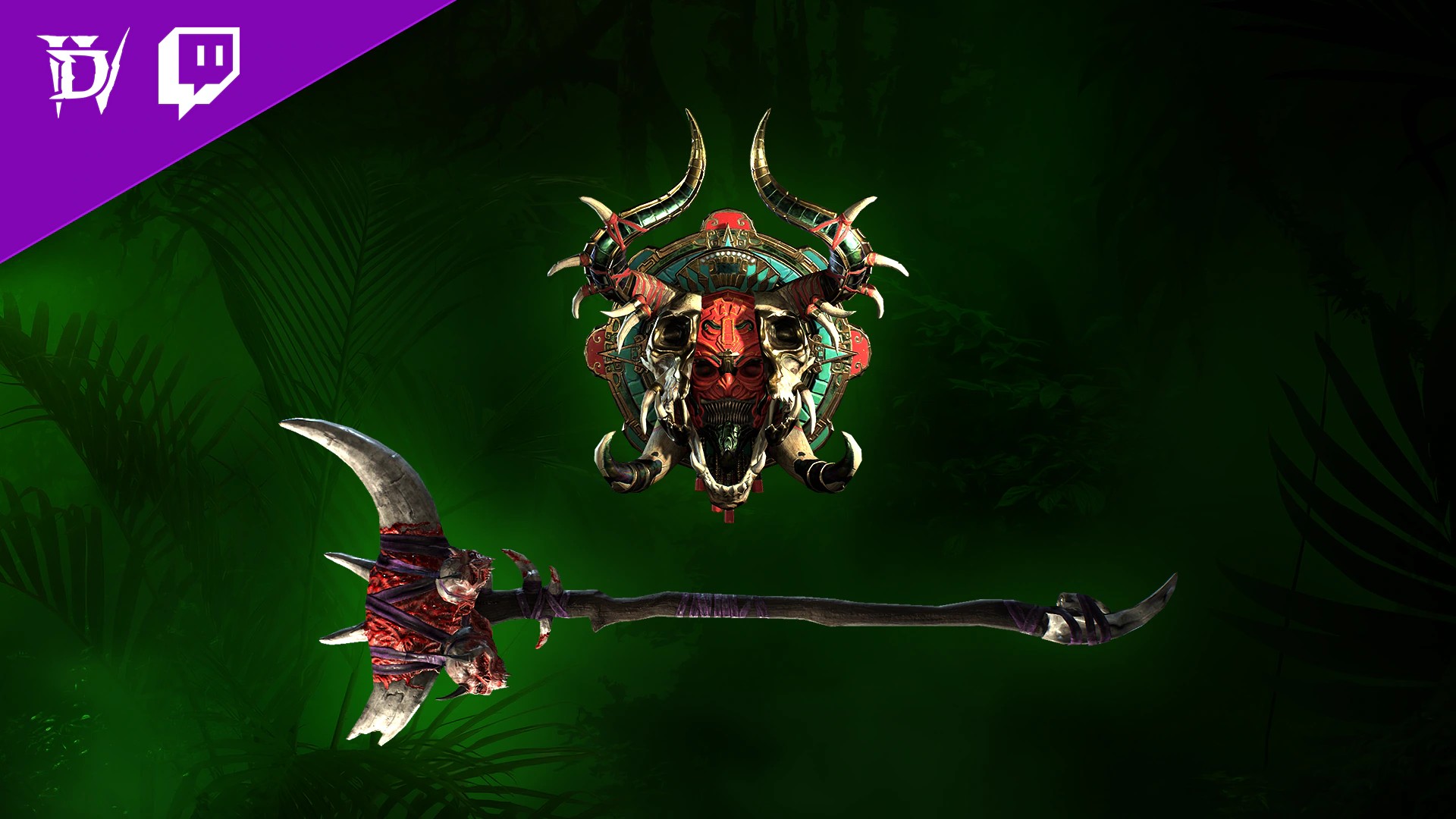 Diablo 4 Twitch Drops - the Druid cosmetics available in week four of launch.