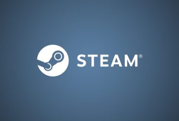 Steam logo on blue_1080