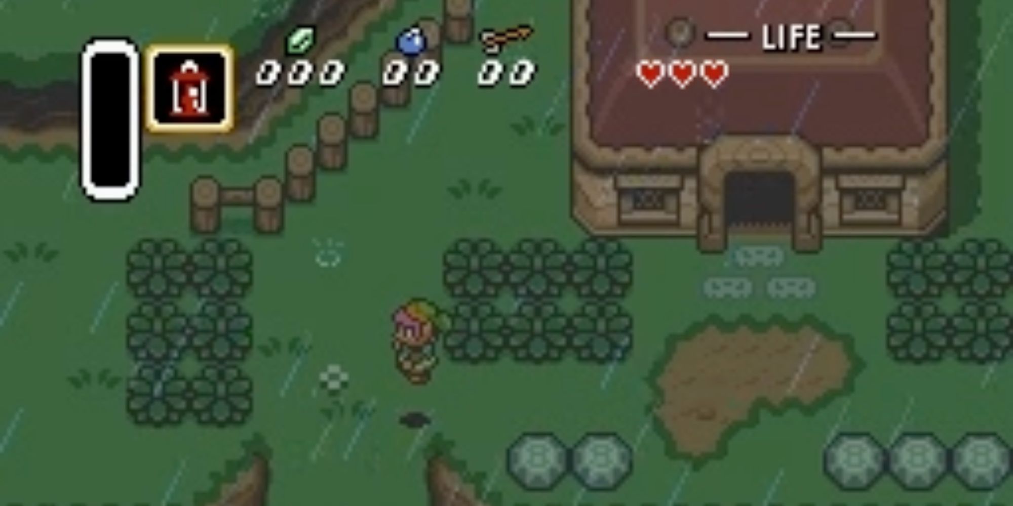 Link jumping in A Link to the Past