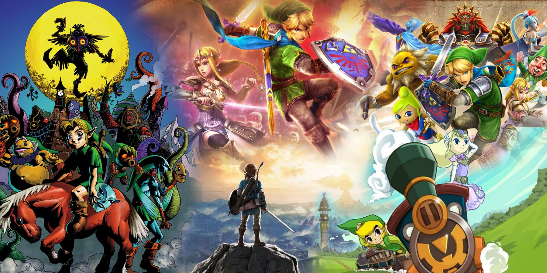 The-Legend-of-Zelda-Every-Game,-Ranked-By-How-Long-They-Take-To-Beat