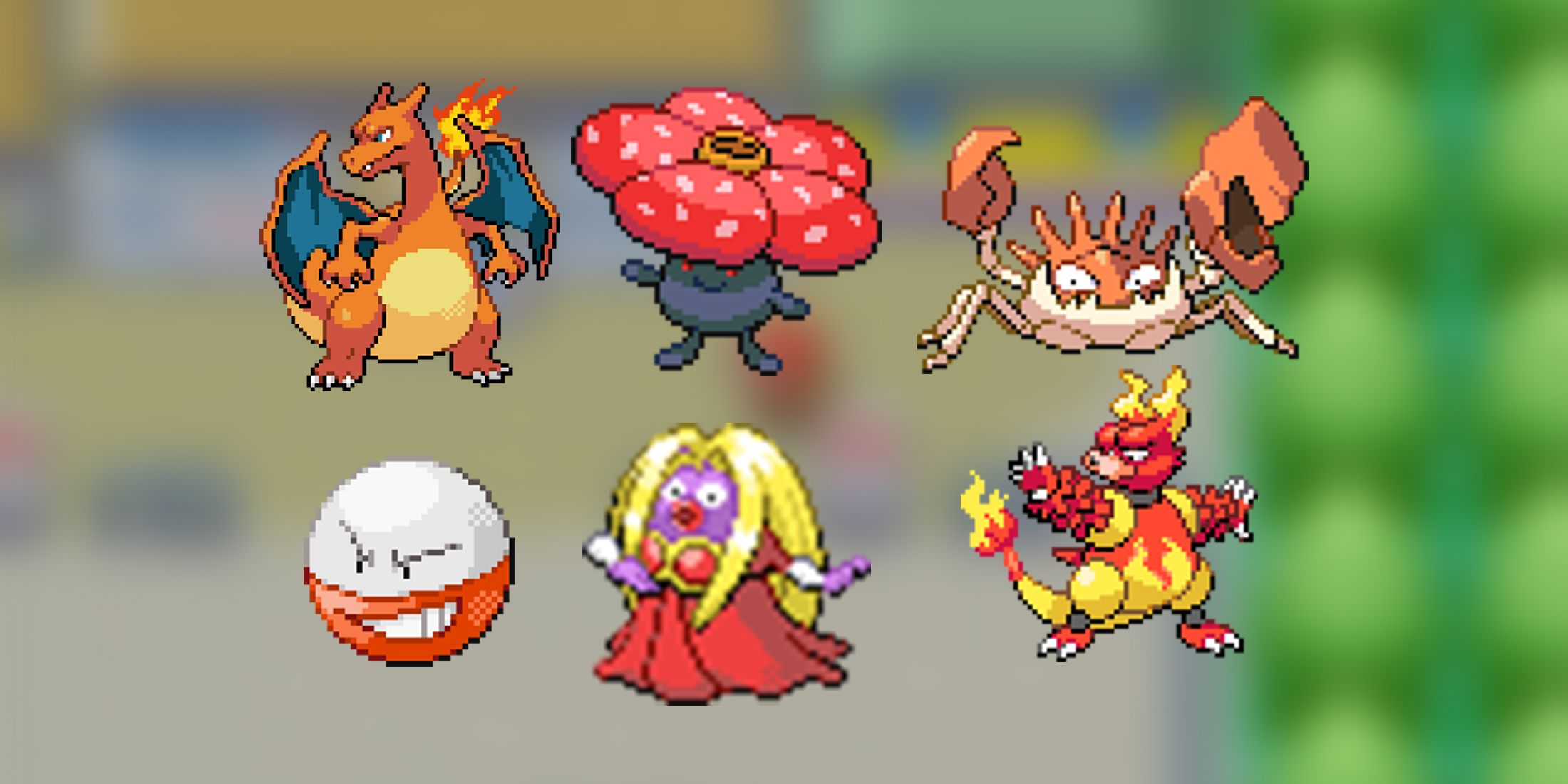 Red Pokemon Of FireRed & LeafGreen