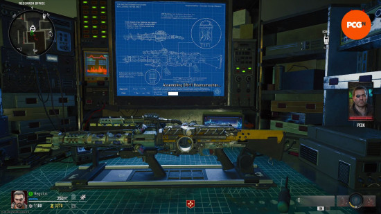 The Beamsmasher workbench for crafting the Wonder weapon in the Black Ops 6 Zombies easter egg.