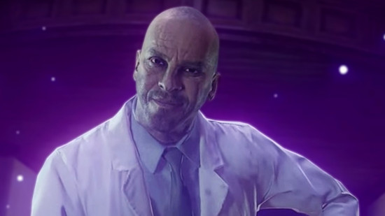 Professor Panos, the lead character in the Liberty Falls main quest easter egg.