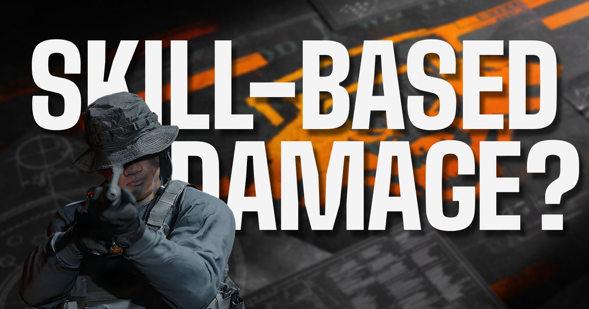 The Call of Duty community’s dumb new obsession with absolutely no base in reality? Skill-based damage