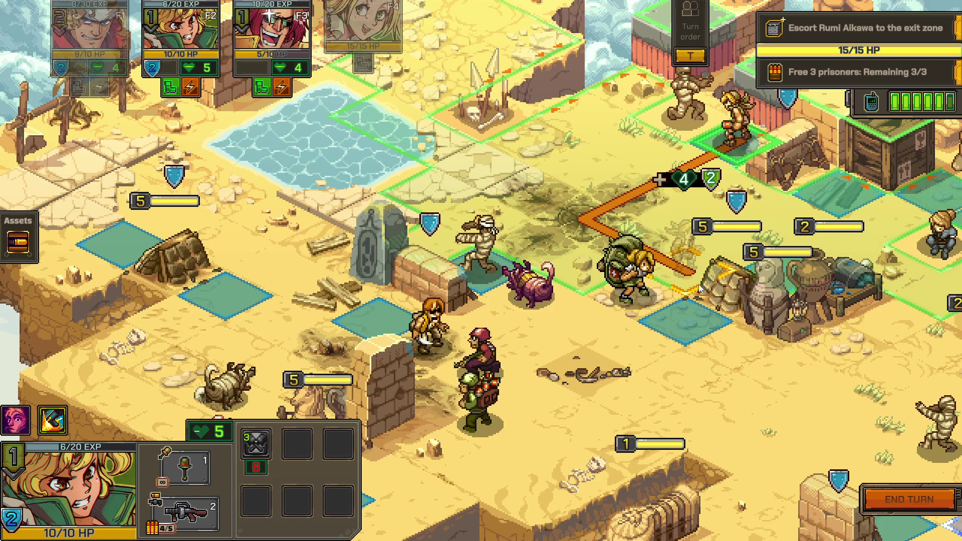 Metal Slug Tactics screenshot