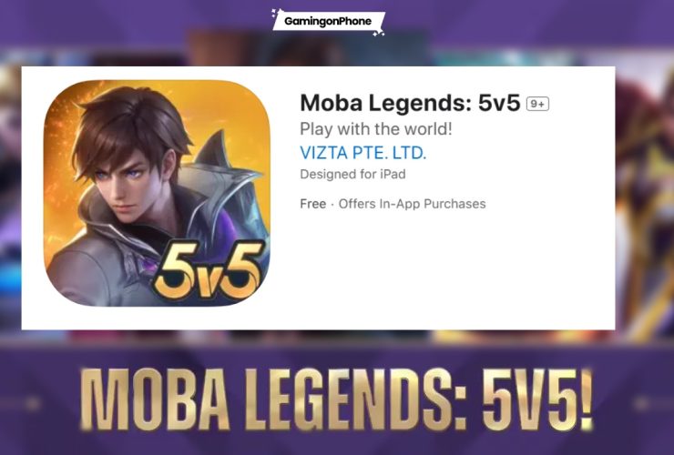 Moba Legends: 5v5 now available in iOS cover, MLBB