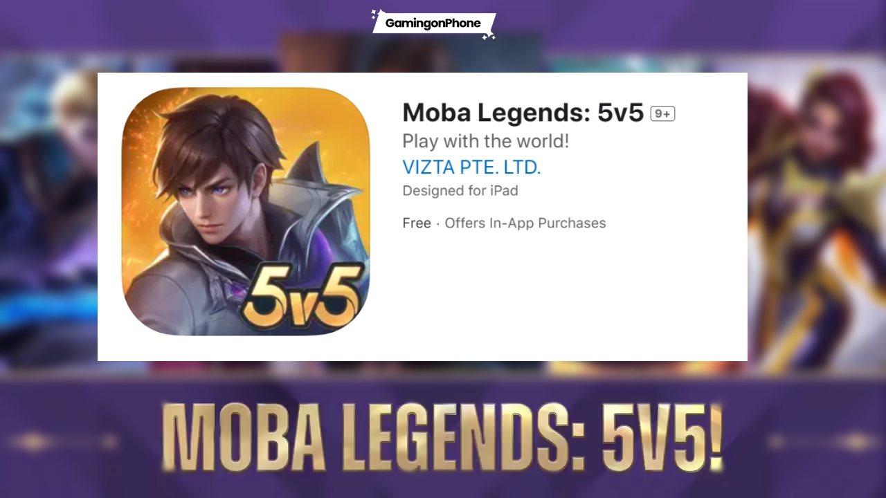 Moba Legends: 5v5 now available in iOS cover, MLBB