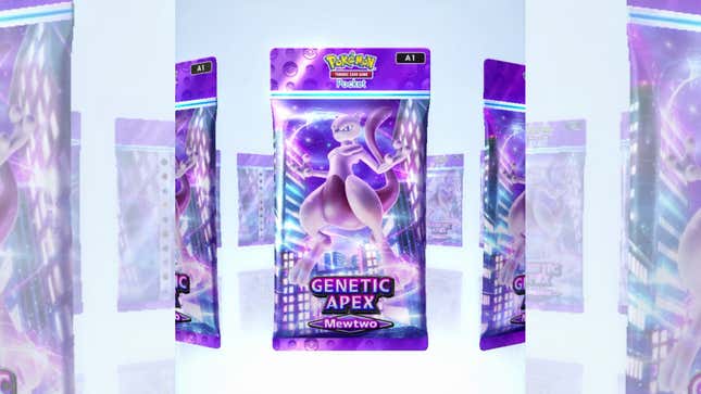 The Mewtwo pack artwork.