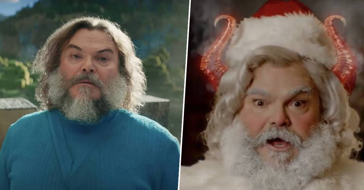 The first look at Jack Black as a satanic fake Santa Claus for new Christmas movie with a wild premise has been unveiled