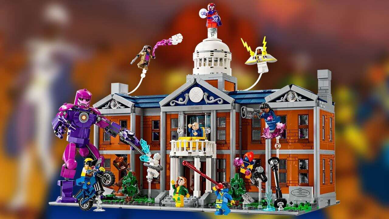 X-Men: The X-Mansion Lego Set Now Available - 3,093 Pieces, 10 Minifigures, Fully Modular