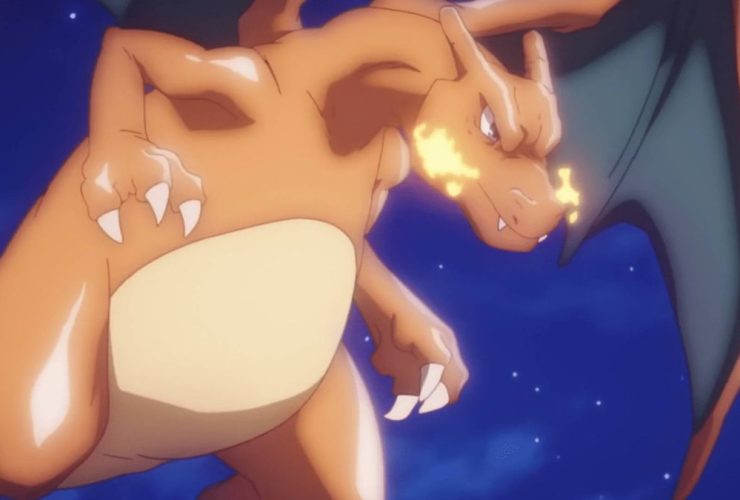 Charizard in the Pokemon anime.