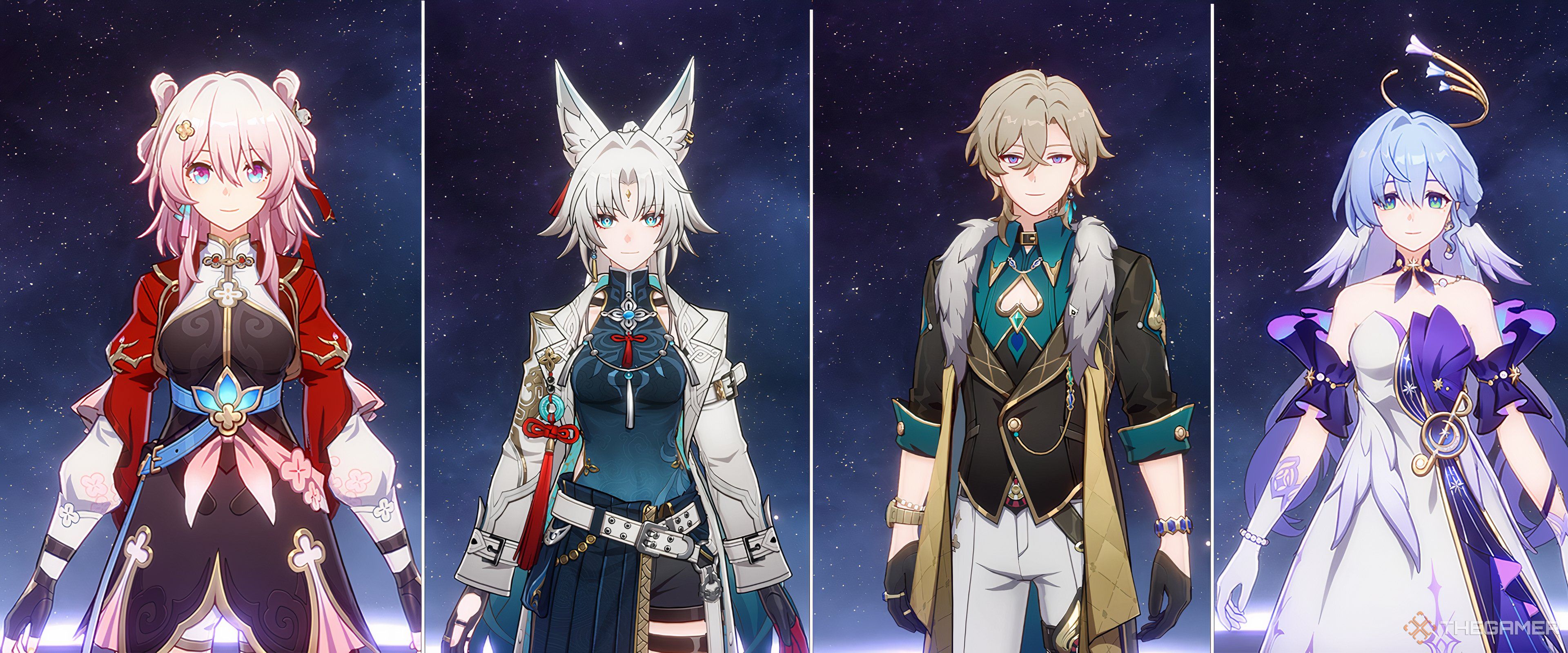 The best Imaginary March 7th team with Feixiao, Aventurine, and Robin in Honkai: Star Rail.