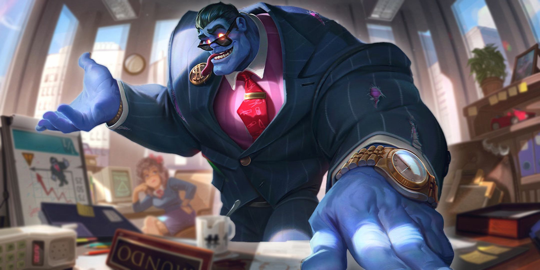 Corporate Mundo League of Legends Skin