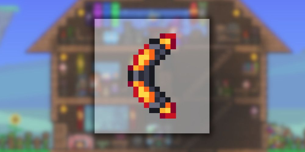 The Flamarang showcased from Terraria.