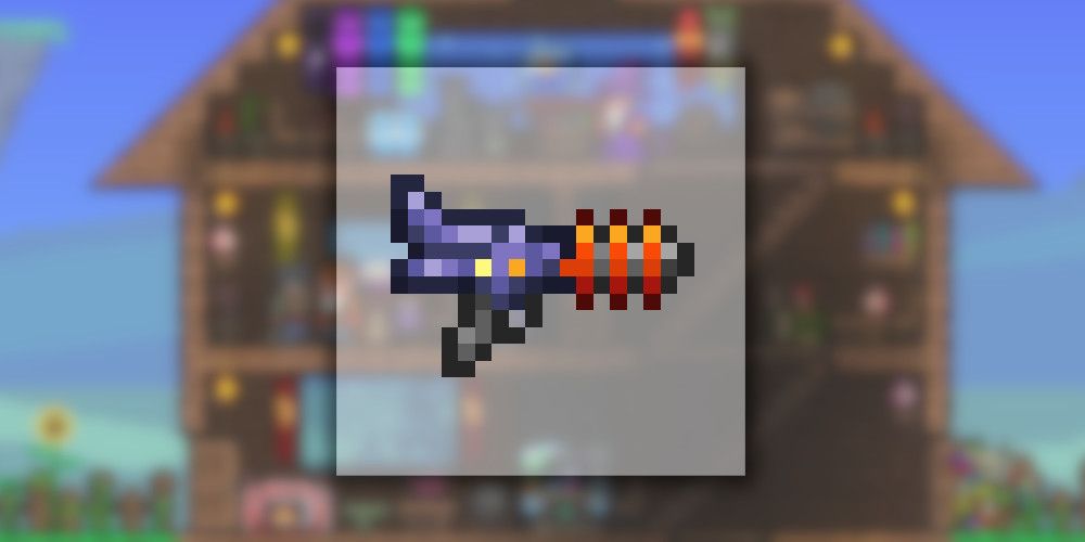 The Space Gun showcased from Terraria.