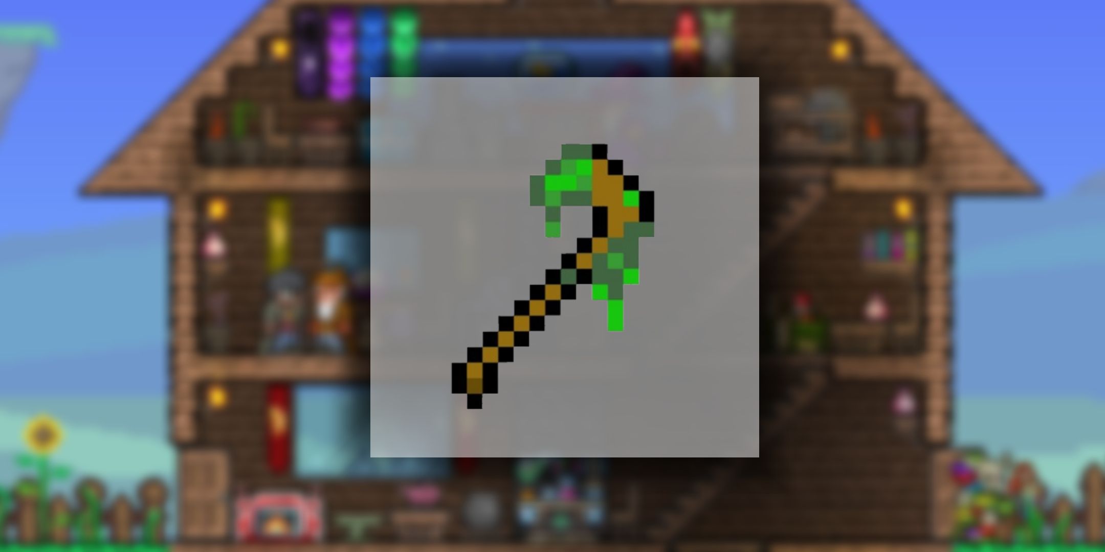 The Slime Staff from Terraria.