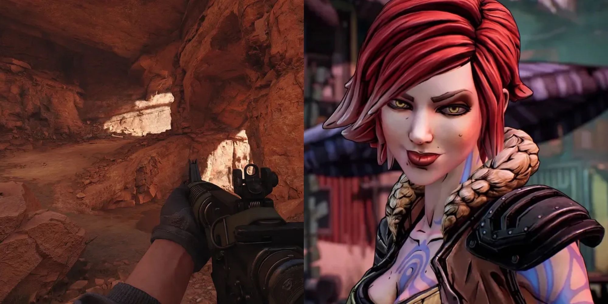 Black Ops Cold War On The Left, Borderlands 3 On The Right