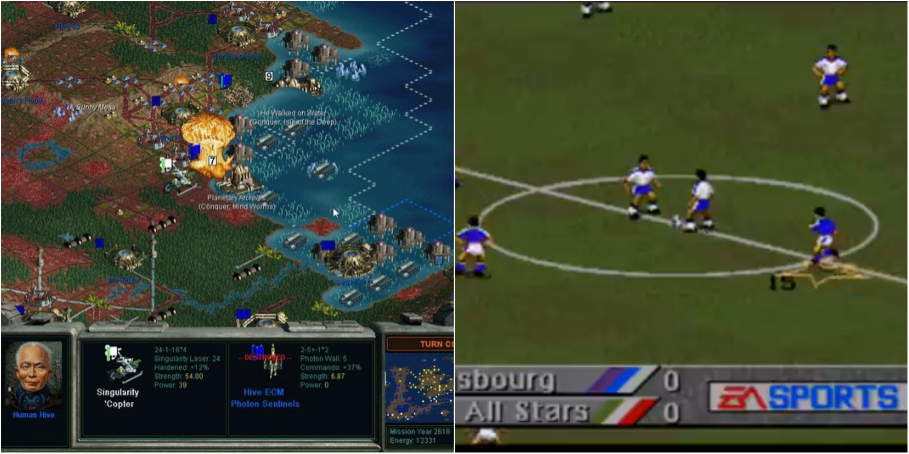 Sid Meiers Alpha Centauri And Fifa 95 Soccer