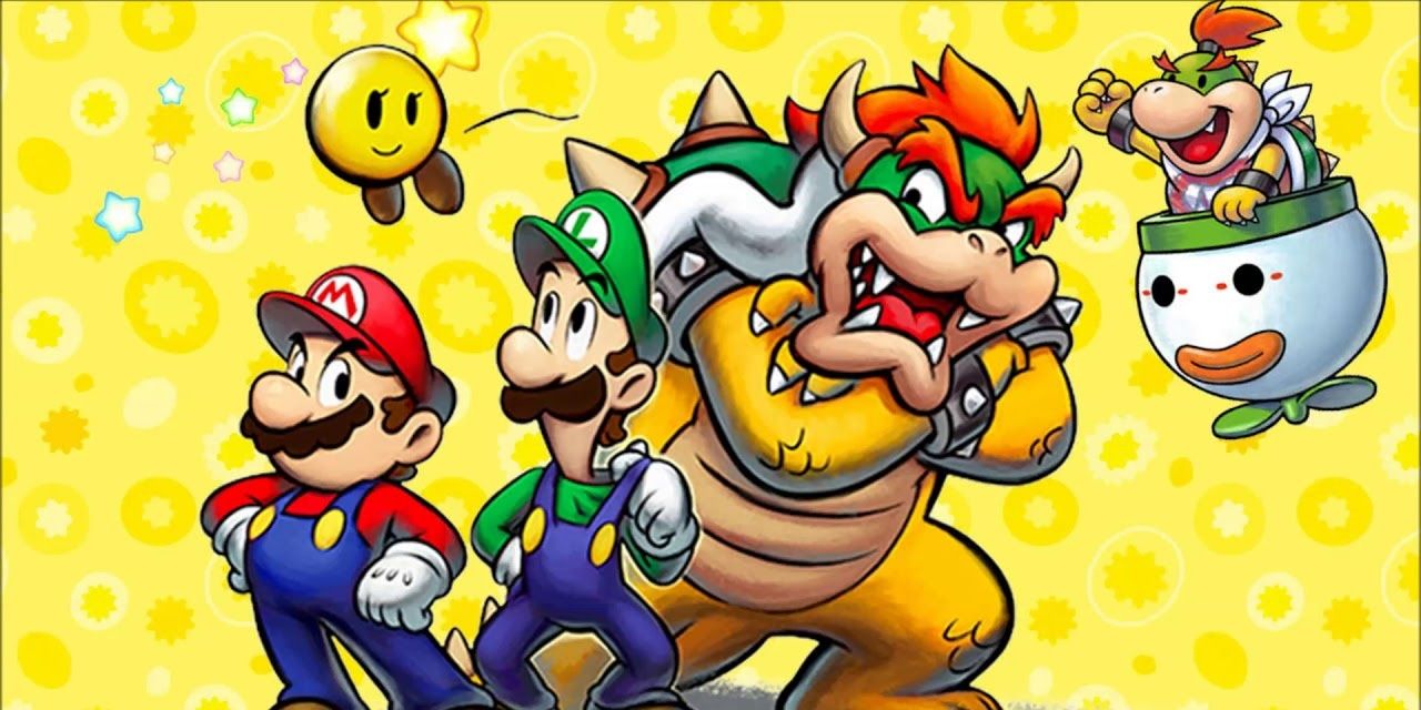 Mario & Luigi alongside Bowser and Bowser Jr.